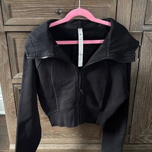 lululemon Cropped Scuba Zip Up